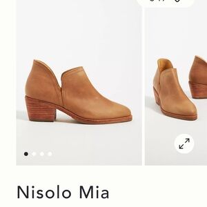 Nisolo Women's Almond Mia Ankle Boots